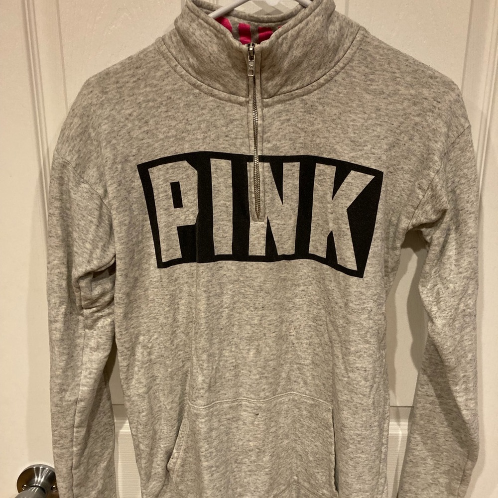 Pink sweatshirt hoodie